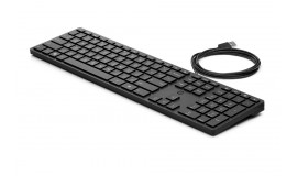 новая Клавиатура HP Wired 320K Гравированная (есть количество)